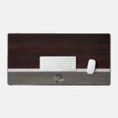 クラシックウッドフエ焼きヒッコリー デスクマット (キーボード&マウス)