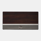 クラシックウッドフエ焼きヒッコリー デスクマット (正面)