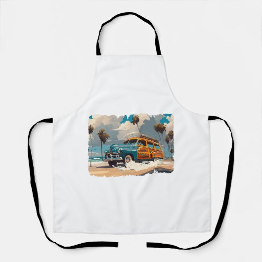 クラシックウディワゴン エプロン (正面)