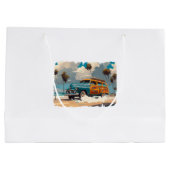 クラシックウディワゴン ラージペーパーバッグ (裏面)