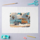 クラシックウディワゴン 薄葉紙 (クラフト)