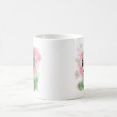 クラシックエイリアンイラストレーション コーヒーマグカップ (中央)