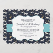 クラシックエクエストリアンガールズ第15誕生日 招待状 (正面/裏面)