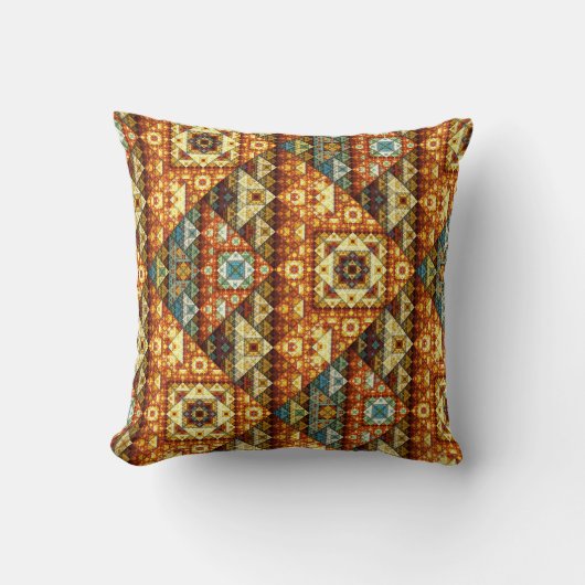 クラシックエジプト抽象芸術型枕 クッション (正面)