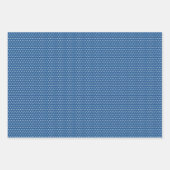 クラシックエスニック地中海のフローラアートパターン ラッピングペーパーシート (正面3)