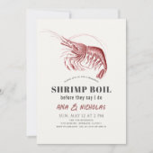 クラシックエビ煮込みリハーサルディナー 招待状 (正面)
