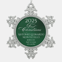 クラシックエメラルドグリーン生まれたばかりの誕生詳細