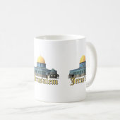 クラシックエルサレムDOMEのデザイン コーヒーマグカップ (正面右)