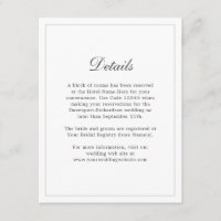 クラシックエレガシンプルントウェディング詳細情報