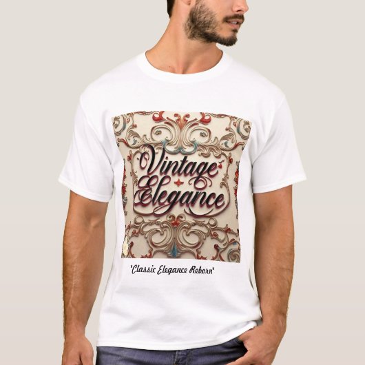 「クラシックエレガンスリボーン」 Tシャツ (正面)