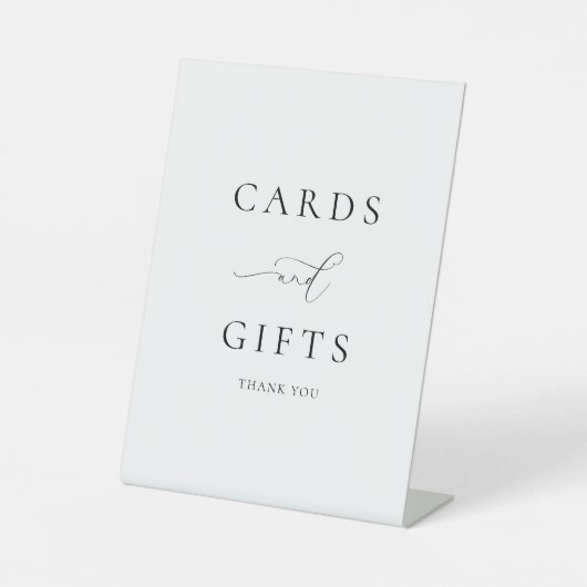 クラシックエレガンス書道のカードとギフト 台座サイン (正面)