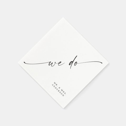 クラシックエレガンス結婚カクテルナプキン スタンダードカクテルナプキン (角)