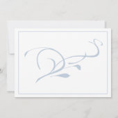 クラシックエレガンス結婚ズ 招待状 (裏面)