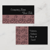 クラシックエレガンス 名刺 (正面/裏面)