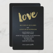 クラシックエレガンス | 結婚式招待状 招待状 (正面/裏面)