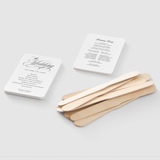 クラシックエレガントの台本結婚は ハンドファン (組立なし)