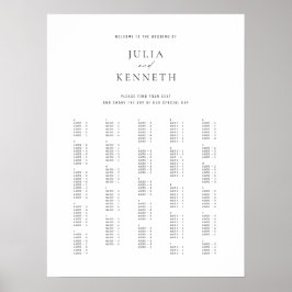 クラシックエレガントア結婚アルファベット ポスター