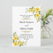 クラシックエレガントウェディング招待状 – タイムレス 招待状 (スタンド正面)