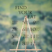 クラシックエレガントシンプルモダン アクリルサイン (ニュートラル)