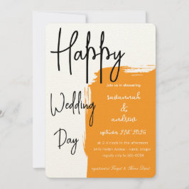 クラシックエレガントスクリプト結婚式招待状 招待状