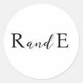 クラシックエレガントス結婚クリプト ラウンドシール (正面)