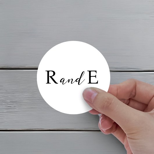 クラシックエレガントス結婚クリプト ラウンドシール