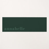 クラシックエレガントダークトレンディーシンプル ヨガマット (正面(横))