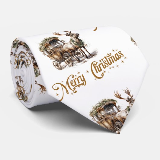 クラシックエレガントパステルグリーンと金ゴールドクリスマス ネクタイ (ロール)