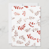 クラシックエレガントパーティー 招待状 (裏面)