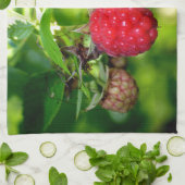 クラシックエレガントレッドラズベリー キッチンタオル (折り畳み)