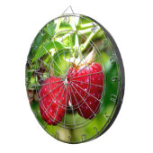 クラシックエレガントレッドラズベリー ダーツボード (正面右)