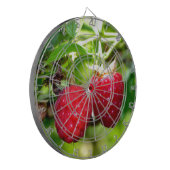 クラシックエレガントレッドラズベリー ダーツボード (正面左)