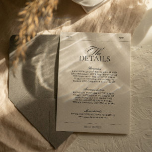 クラシックエレガントヴィンテージラ結婚ベル詳細 エンクロージャーカード