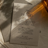 クラシックエレガントヴィンテージラ結婚ベル詳細 エンクロージャーカード