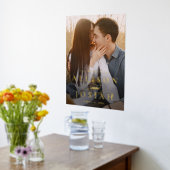 クラシックエレガント写真の種結婚類 箔ポスター (レイダウン (キッチン))