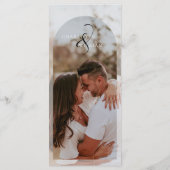 クラシックエレガント写真結婚のメニュー メニュー (裏面)