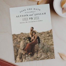 クラシックエレガント写結婚真 セーブザデート