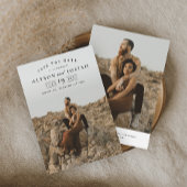 クラシックエレガント写結婚真 セーブザデート