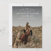 クラシックエレガント写結婚真 セーブザデート (正面)