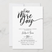 クラシックエレガント台本リハーサル 招待状 (正面)