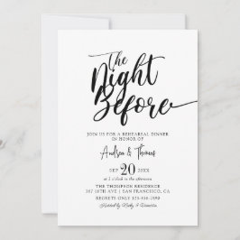 クラシックエレガント台本リハーサル 招待状