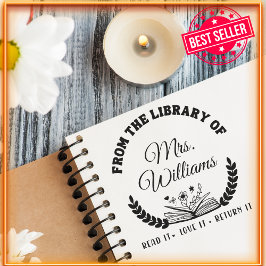 クラシックエレガント名前をカスタムする セルフインキングスタンプ