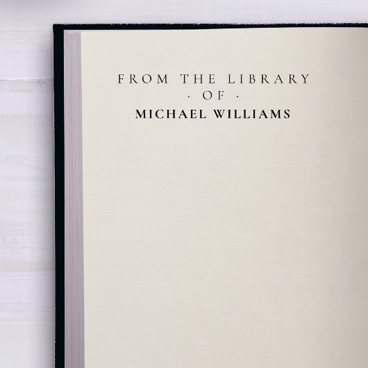 クラシックエレガント名前をカスタムする セルフインキングスタンプ