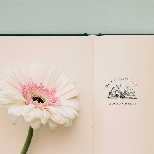 クラシックエレガント名前をカスタムする ラバースタンプ