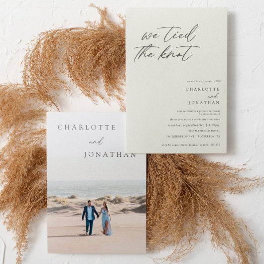 クラシックエレガント披露宴のみエロペ結婚メント 招待状