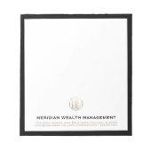 クラシックエレガント業 ノートパッド (正面)