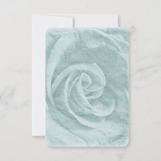 クラシックエレガント素朴フローラ結婚の救日付2 セーブザデート (裏面)