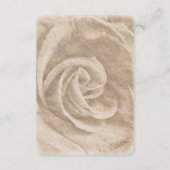 クラシックエレガント素朴フローラ結婚詳細1 エンクロージャーカード (裏面)