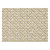 クラシックエレガント金ゴールドミント高級クリスマスブーケ テーブルクロス (正面(横))