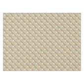 クラシックエレガント金ゴールドミント高級クリスマスブーケ テーブルクロス (正面(横))